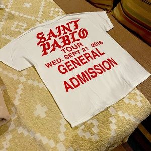 Kanye West Unworn Saint Pablo Tour tee shirt - XL